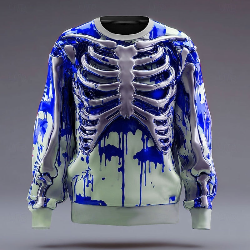 Rory | Halloween Skelett Crew Neck Sweatshirt