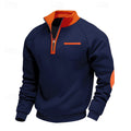 Keith | Quarter-Zip Färgblock Pullover