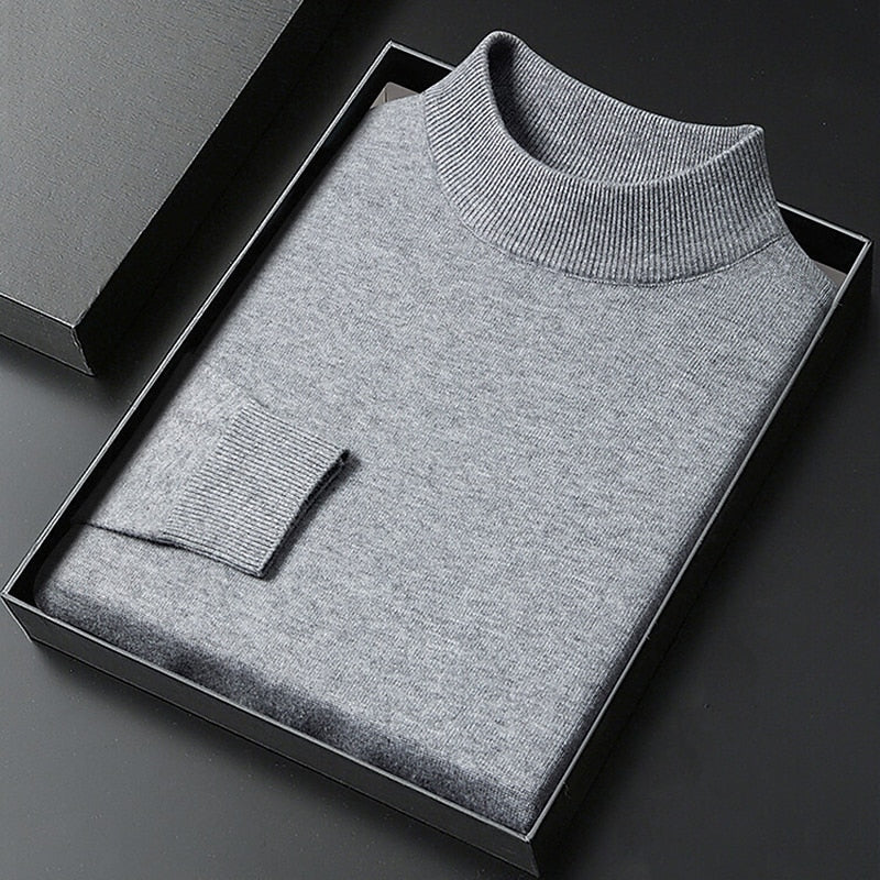 Winston | Raffinerad Mock Neck Tröja