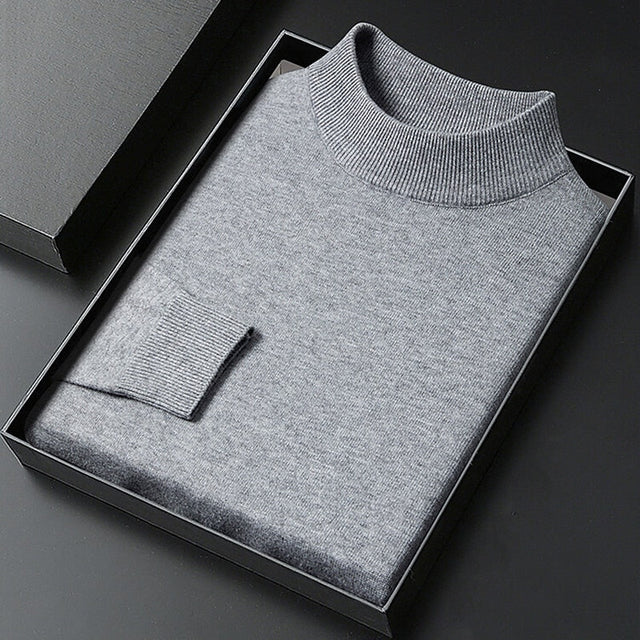 Winston | Raffinerad Mock Neck Tröja