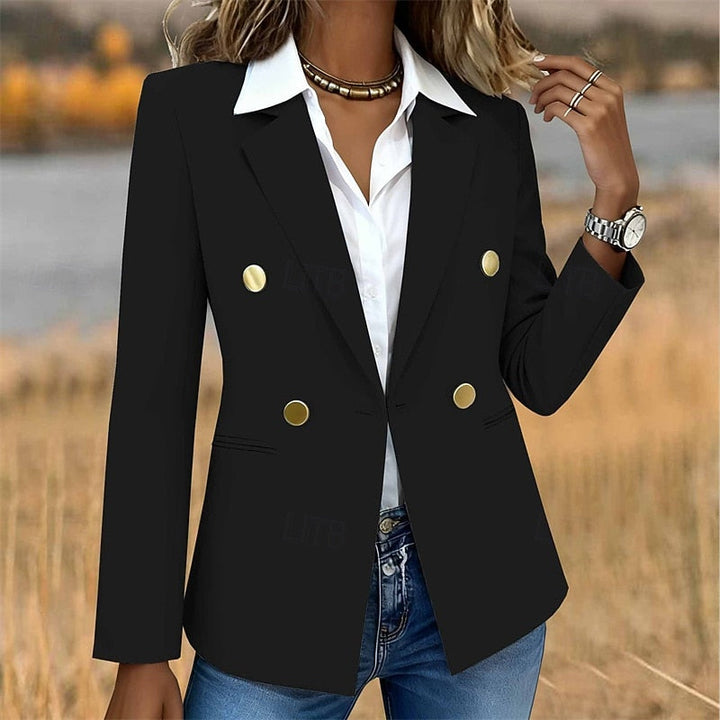 Isabelle | Skräddarsydd dubbelknäppt blazer