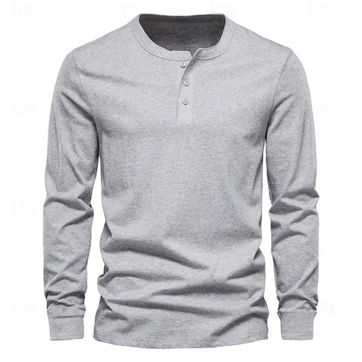 Sheldon | Klassisk Långärmad Henley