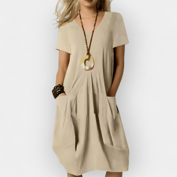 Rona | Elegant &amp; Avslappnad Klänning