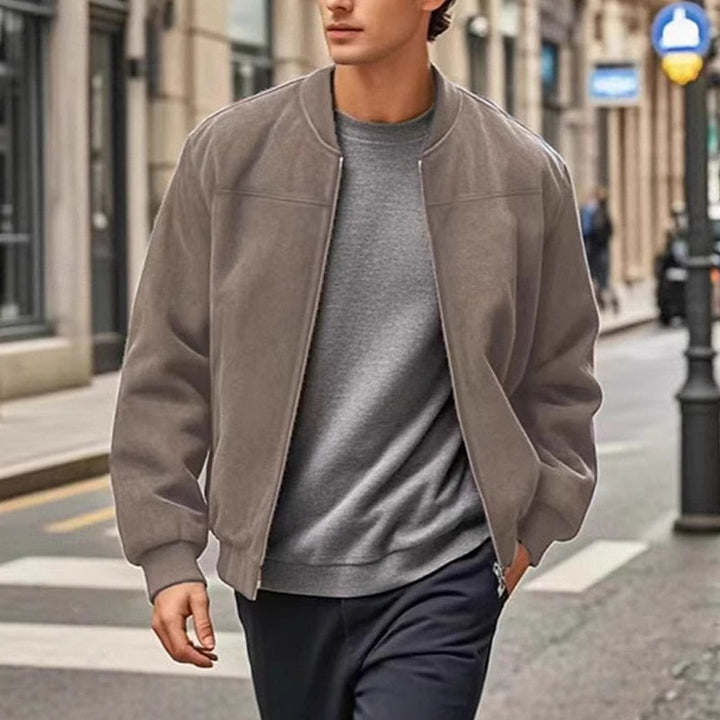 Lincoln | Ståkrage Zip Jacka