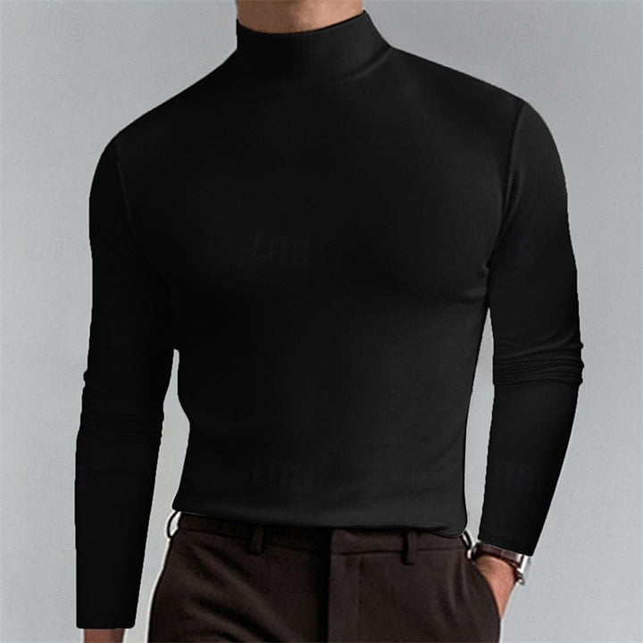 Garrett | Raffinerad Mock-Neck Turtleneck