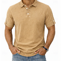 Dominic | Vintage-Wash Polo T-shirt