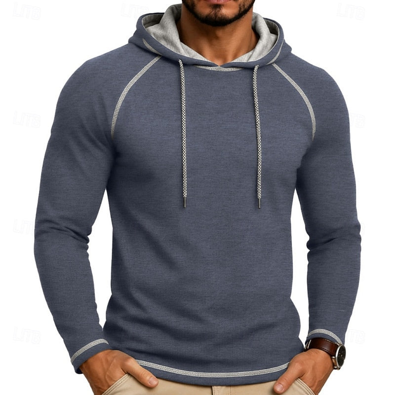 Wyatt | Klassisk Hoodie med Dragsko
