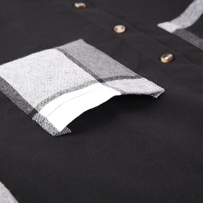 Elliot | Modern Patchwork Skjortjacka