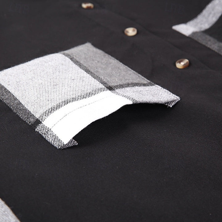 Elliot | Modern Patchwork Skjortjacka