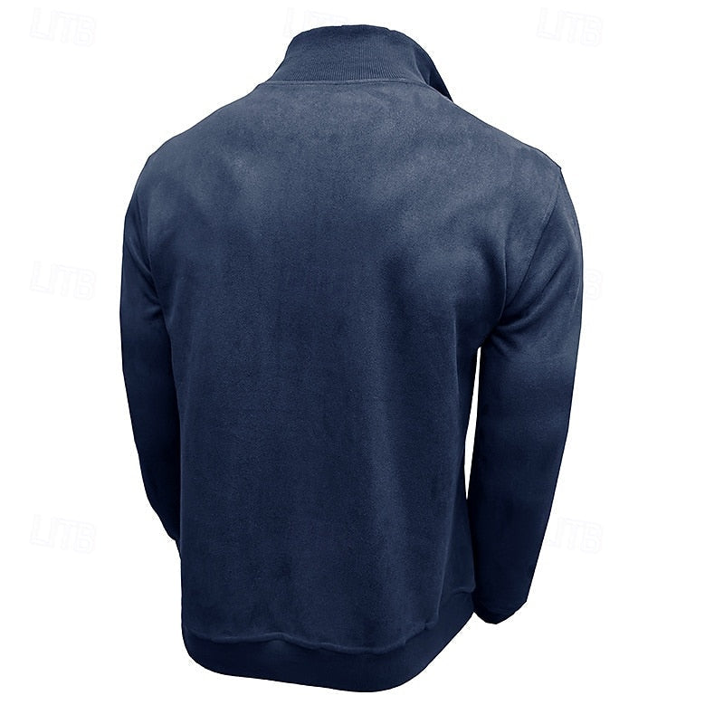 Caleb | Quarter-Zip Sweatshirt med Ståkrage