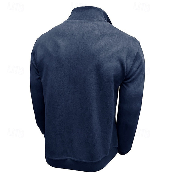 Caleb | Quarter-Zip Sweatshirt med Ståkrage