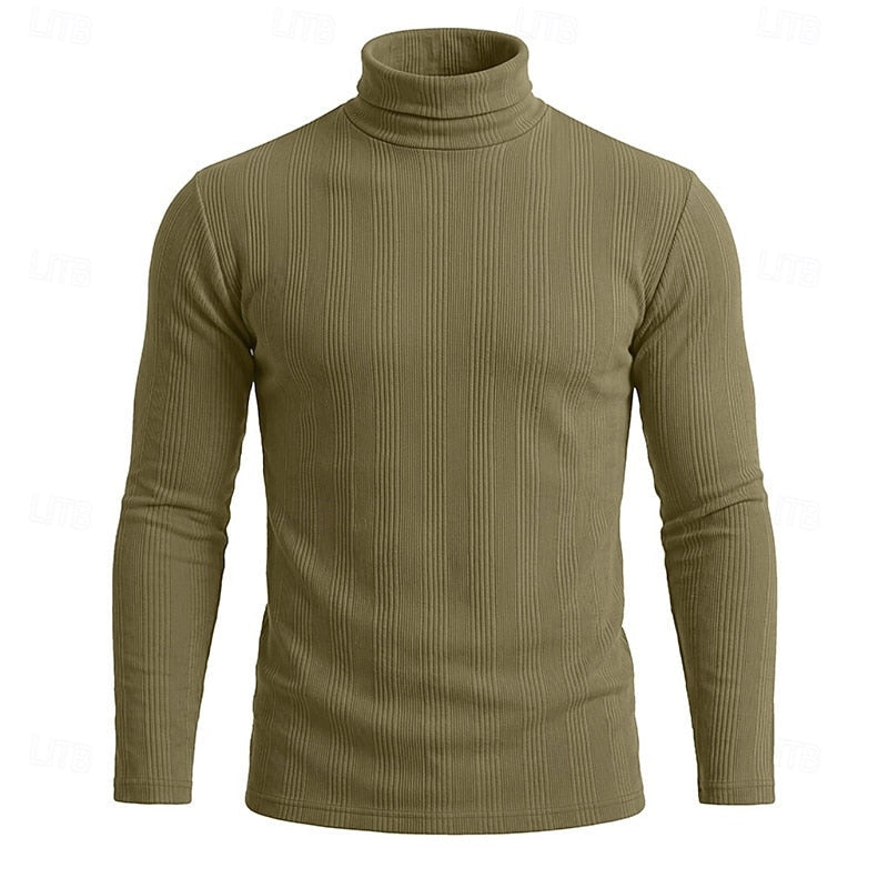 Rowan | Texturerad Polokrage