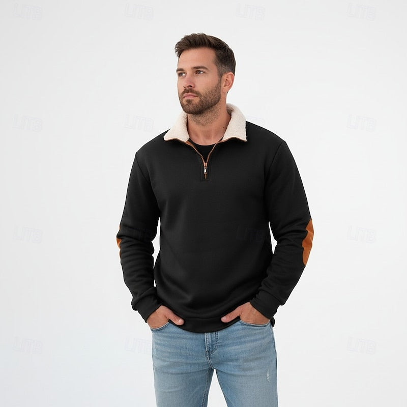 Sawyer | Stående Krage Halvdraget Pullover