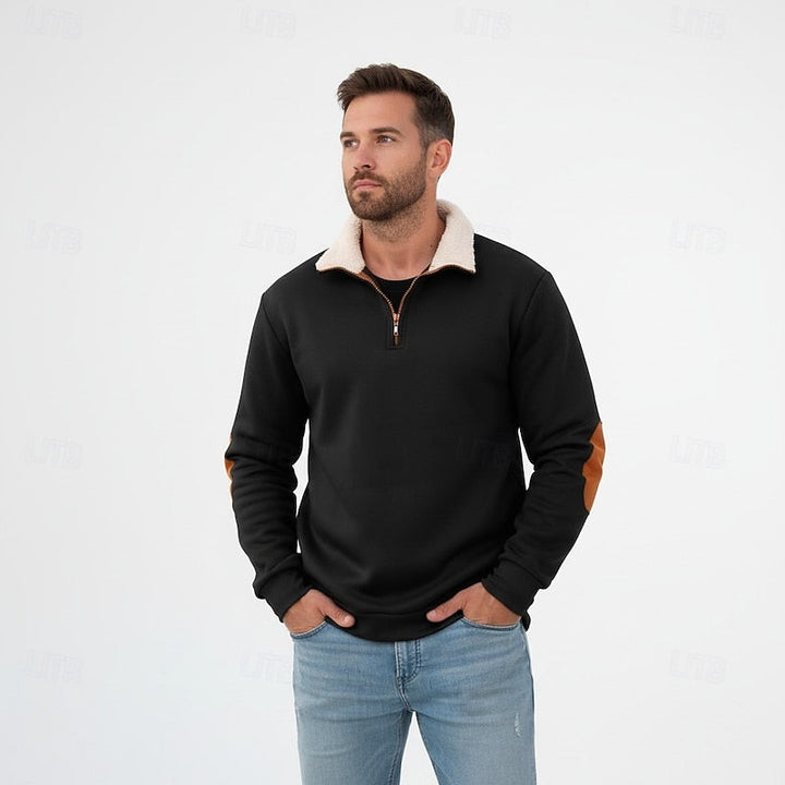 Sawyer | Stående Krage Halvdraget Pullover