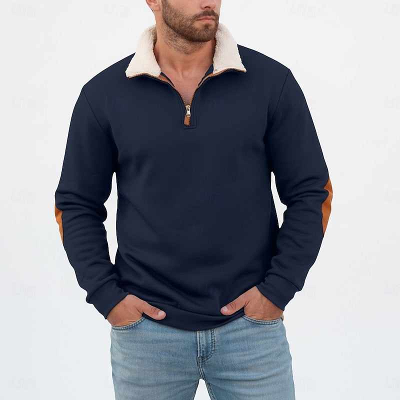 Sawyer | Stående Krage Halvdraget Pullover