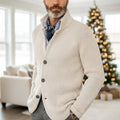 Archer | Texturerad Ståkrage Cardigan