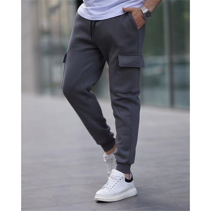 Neil | Avslappnade Cargo Joggers