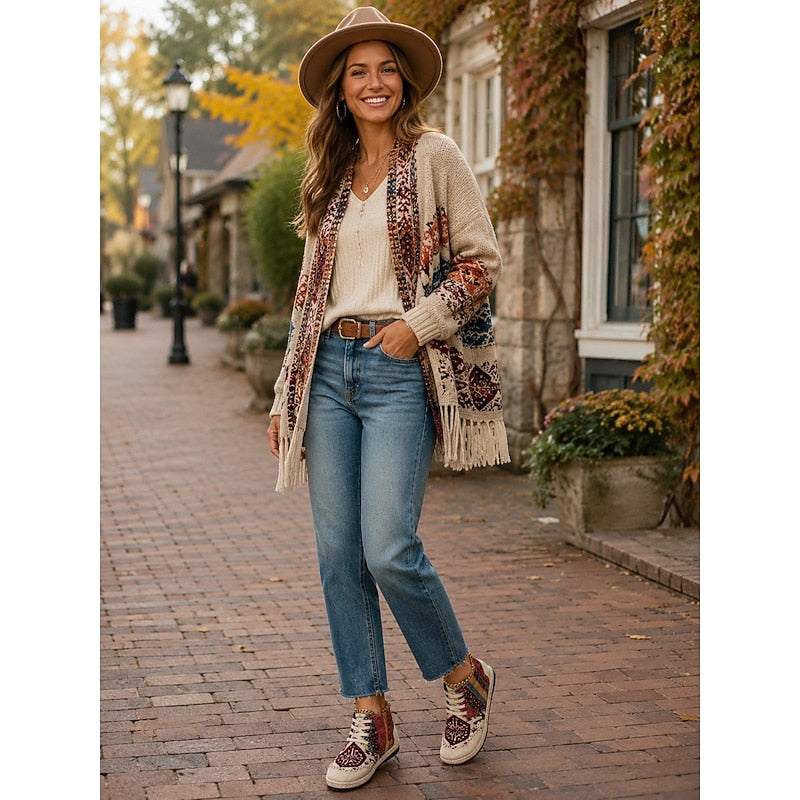 Talia | Boho-mönstrade högskor