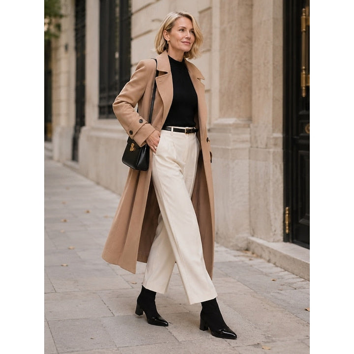 Beatrix | Cap-Toe Chunky Heel Ankelstövlar