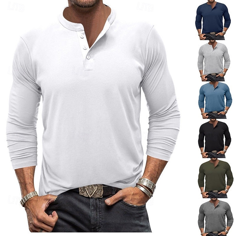Sheldon | Klassisk Långärmad Henley