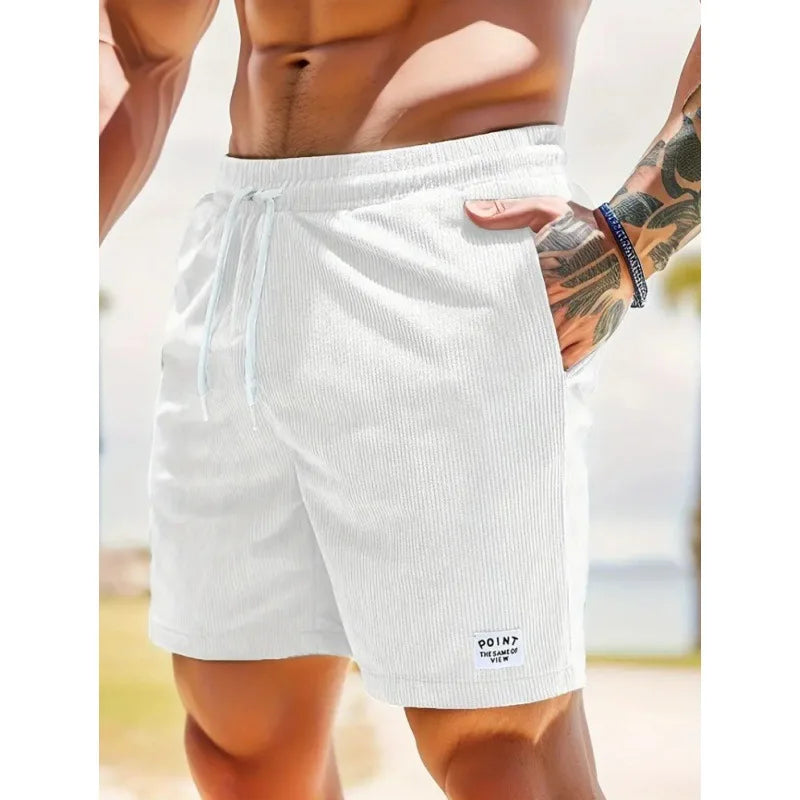Zander | Avslappnade sommarshorts med dragsko
