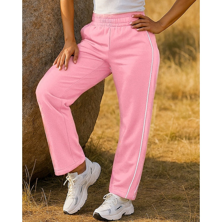 Maisie | Avslappnade Joggers med Sidostrand