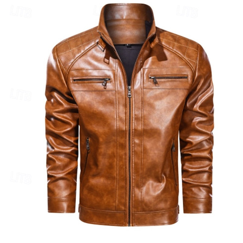 Beau | Klassisk Bikerjacka