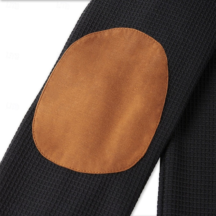Corbin | Kvartdraget Texturerat Tröja