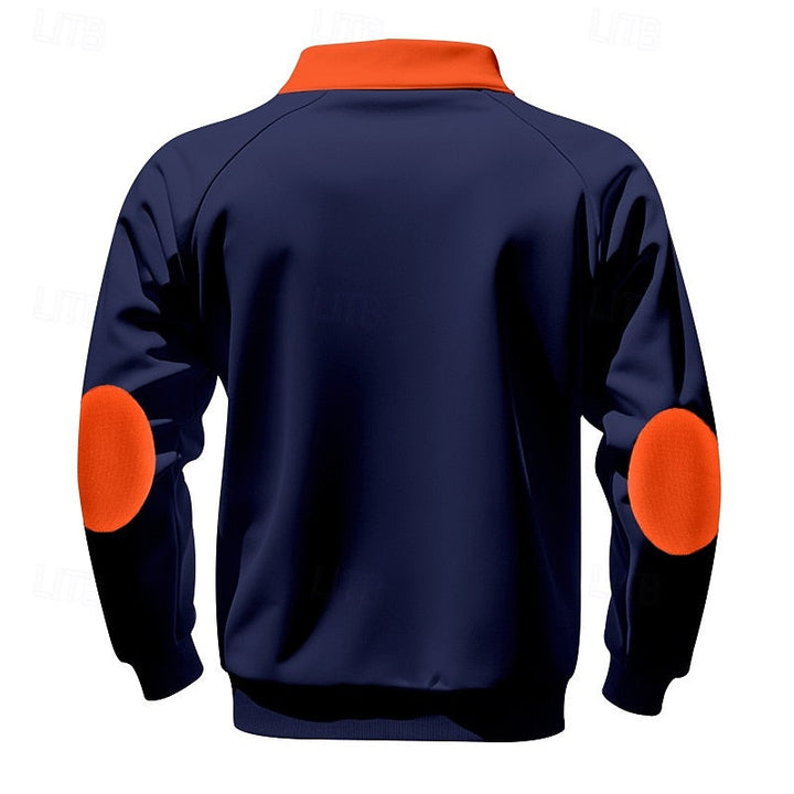 Keith | Quarter-Zip Färgblock Pullover