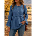 Rosalyn | Piffad Peplum Blus