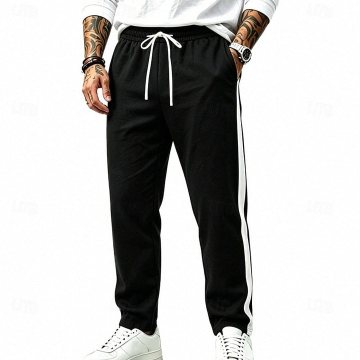 Damian | Avslappnade Sweatpants med Sidostripes
