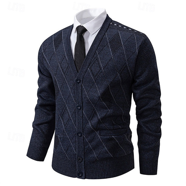 Weston | Raffinerad Argyle Cardigan