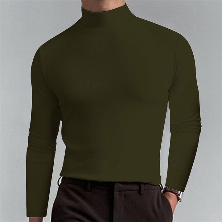 Garrett | Raffinerad Mock-Neck Turtleneck
