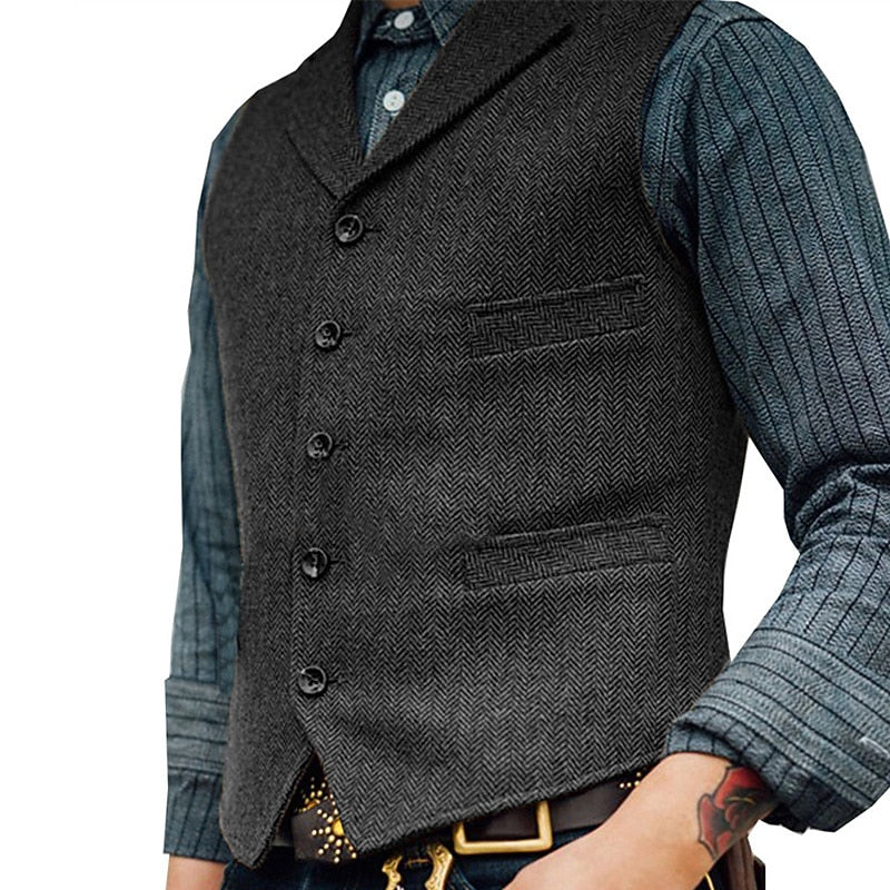 Gerard | Herringbone Skräddarsydd Väst