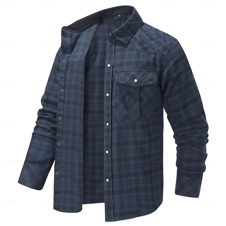 Rory | Robust Rutigt Overshirt