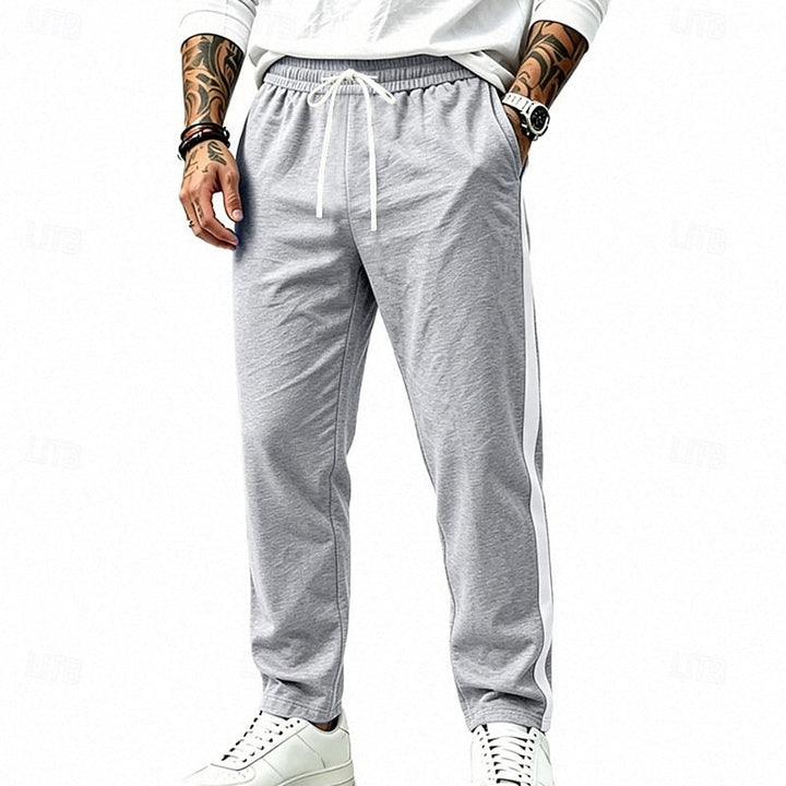 Damian | Avslappnade Sweatpants med Sidostripes