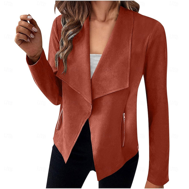 Elaine | Draperad Öppen Framsida Jacka
