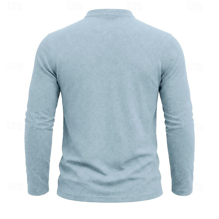 Weston | Klassisk Henley Långärmad Skjorta