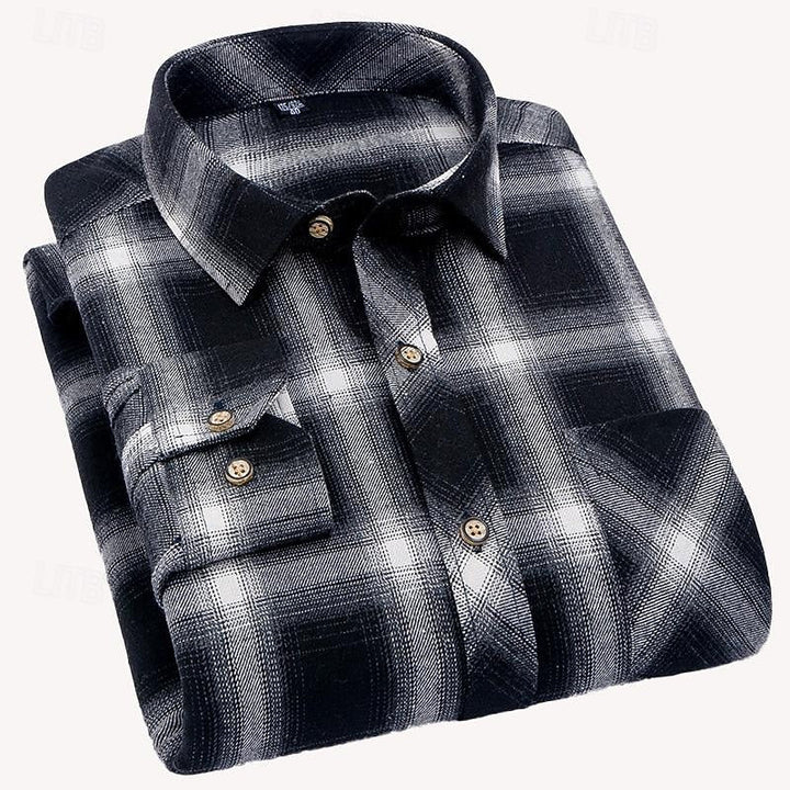 Colin | Klassisk Rutad Overshirt