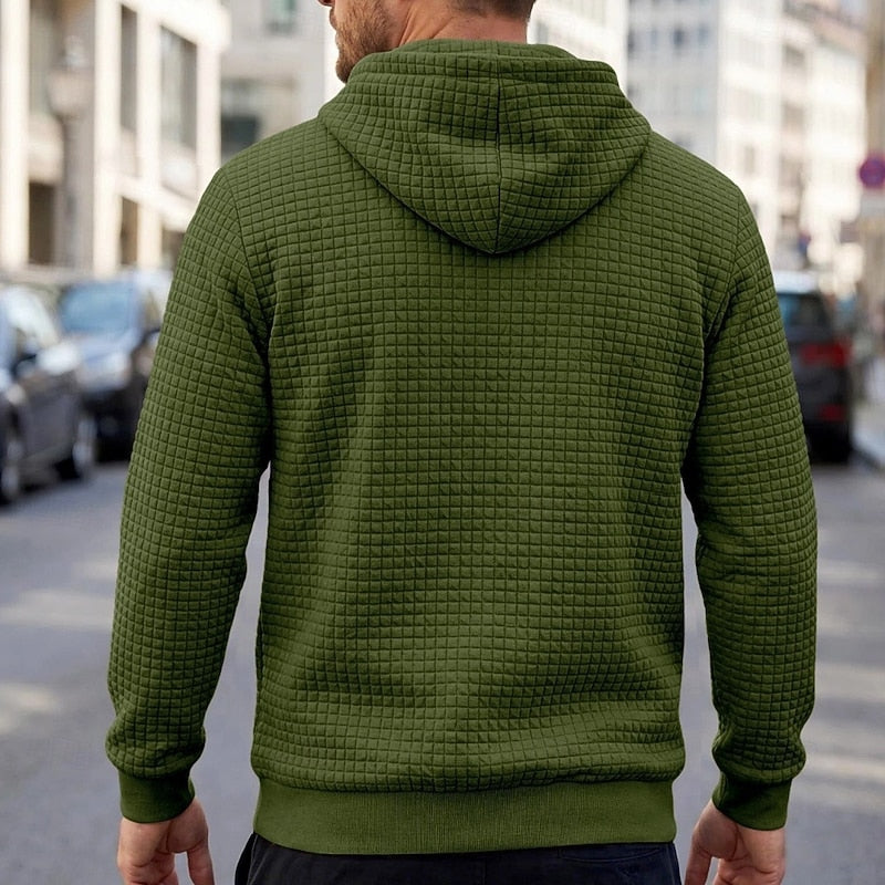 Bryce | Texturerad Komfort Hoodie