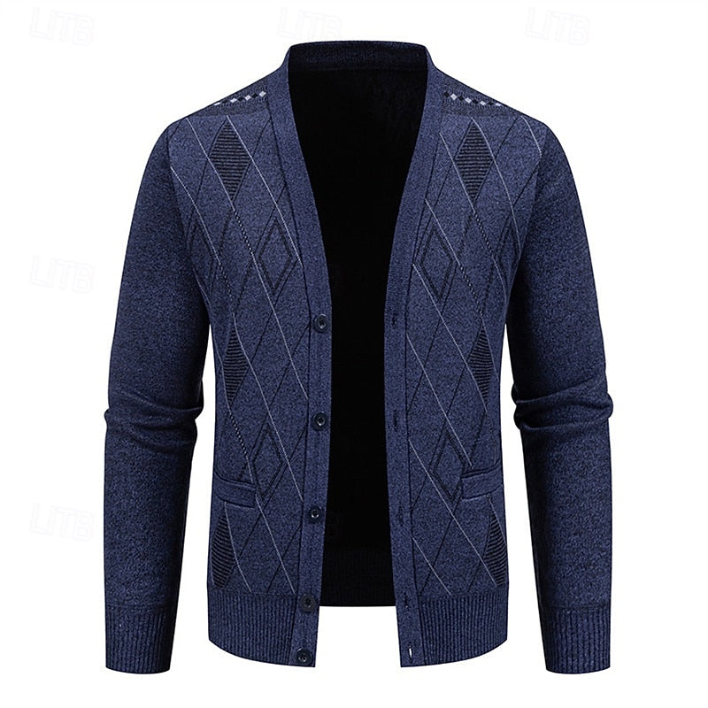 Weston | Raffinerad Argyle Cardigan
