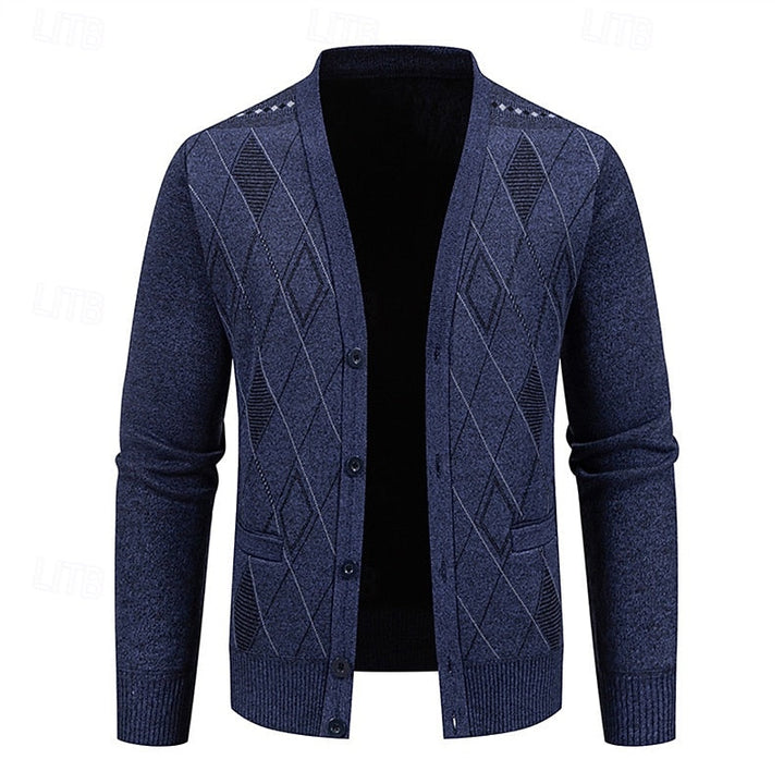 Weston | Raffinerad Argyle Cardigan